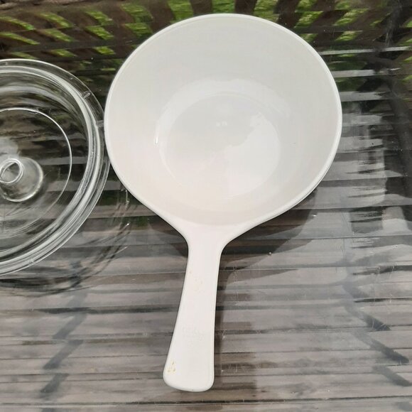 Corelle ‘Shadow Iris’ 1 Pint Menuette Pan w/ Pyrex Lid / Vintage 'Shadow Iris' - Picture 8 of 8